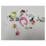 Large Lot of Single Earrings