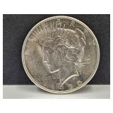 1925 Silver Peace Dollar Coin