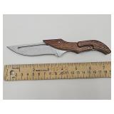 Folding Damscus Knife