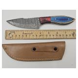 Damascus Knife with Sheath