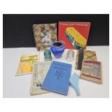 Books Cub Scouts, Glass insulators +