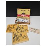Vinttage Stamps & 5 Cent  Cigar Box
