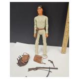 VTG Marx Co. Johnny West Geronimo Act. Fig. W Accs