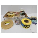 Lot of Assorted & Stretch Tape