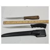 CoLeman & Butcher Block  Filet Knife