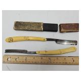 Electric Cutlery & Sheifield  Straight Razors