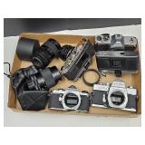 VTG Camera Bodies, Lens & Parts Canon, Pentex +