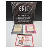 Canvas Picture GRIT,  Jeff Foxworthy  Book,  +++