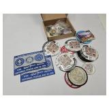 Lapel Pin Collection & Pin back Buttons