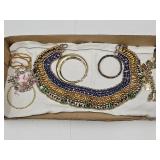 Costume Jewlery bracelets, Collar, Charm braclete