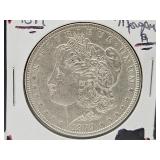 1879 Silver Morgan Dollar Coin