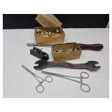 ATQ, Stanley Plane, brass Doorknobs, Tanaka Wrenc+