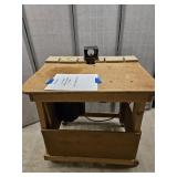 Wood Shaper 1.5HP Motor 230V, 3450 RPM