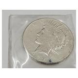 1922 Silver Peace One Dollar Coin