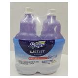 2 New Bottles Swiffer Wet Jet Cleaner