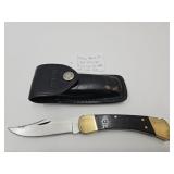 Vintage Buck 110 2 Dot Strong Snap USA Knife