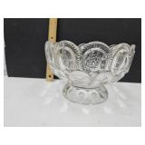 8" W Moon & Stars Footed Bowl