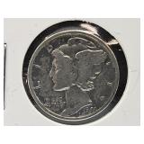 1944 Mercury Silver Dime Coin