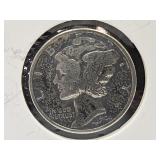 1944 Mercury Silver Dime Coin