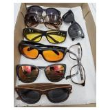 Nice Sun glasses lot, & 1 Reader
