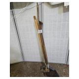 Vintage Axe, 2 Weed Whips & Pry Bar