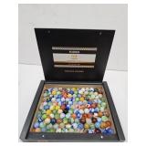 Cigar Box VTG Marbles-