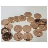 20 Ounces Premium Copper Rounds 2 Diff Designs
