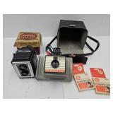 VTG Spartus Camera & Polaroid Big Swinger Camera