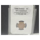 1906 Indian Head Penny Coin