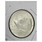 1964 Silver Kennedy Half Dollar Coin