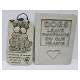 Dog Paw Print Signs