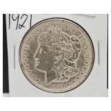 1921 Silver Peace Dollar Coin