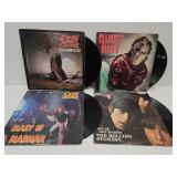 Record Albums- Rolling Stones, Ozzy Osbourne, +