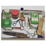 VTG Bottles, Knives, Scissors +++