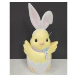 Blow Mold Light Up  Easter Chick in Egg 25" h