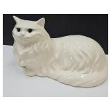 Vintage Ceramic Cat Statue 17" Long