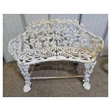 Cast Iron Ornate Garden Bench