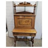 Antique Secretary Cabinet 30 x18 x 64" SEE PICS