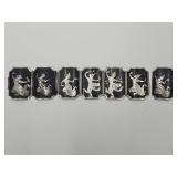 Sterling Silver Dancing Godess Bracelet (See Pics)