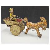 1940s Marx Balky Mule Tin Wind Up