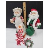 3 Annalee 2 Santas & 1 Duck Up to 11"