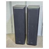 Technics  SB - T100  Speakers  8" x 31.5" h