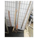 2 Axes & Lawn/Garden Tools