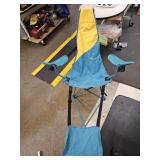 Nice Canvas Camp Chair w Footrest