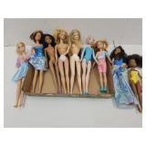 Lot Barbie Dolls, Elsa, & More