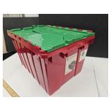 Scissor Lid Storage Tote