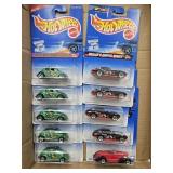 Lot of 10 NIP Hot Wheels Toy Cars