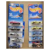 Lot of 10 NIP Hot Wheels Toy Cars