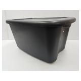 18 Gallon Black Storage Tote