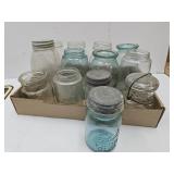 Lot of Vintage Ball, Mason, Acme + Jars